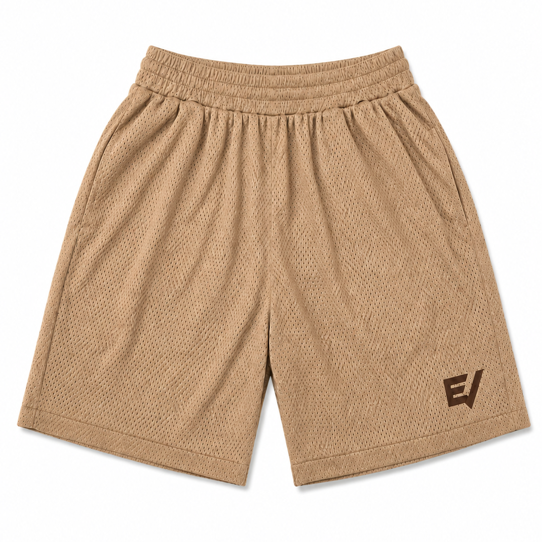 EVRY MESH SHORTS - SAND