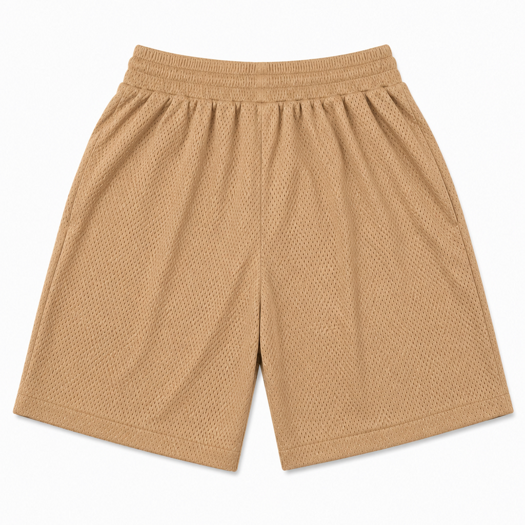 EVRY MESH SHORTS - SAND