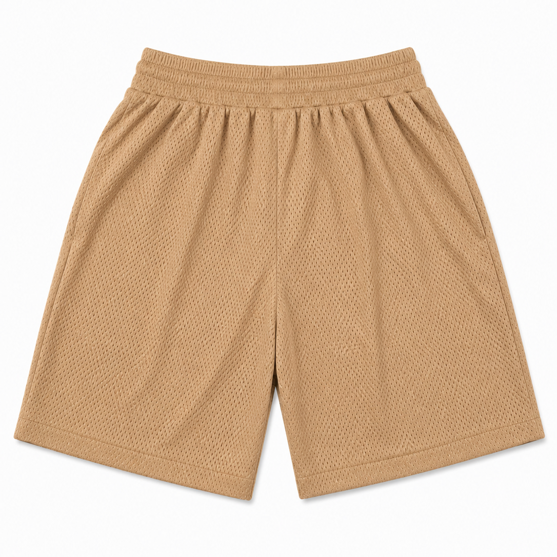 EVRY MESH SHORTS - SAND