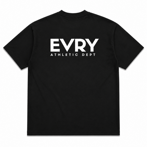 EVRY OVERSIZED TEE - BLACK
