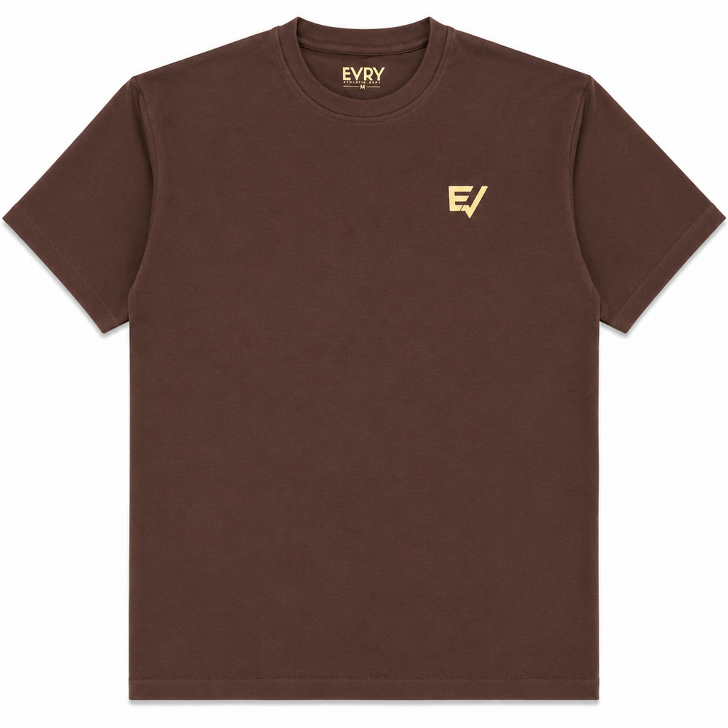 EVRY OVERSIZED TEE - MOCHA