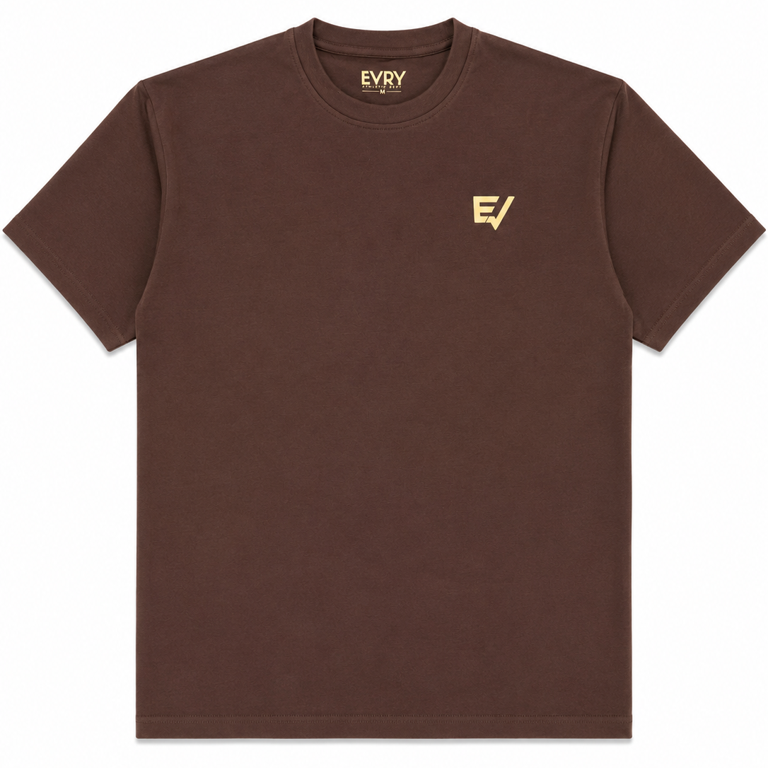 EVRY OVERSIZED TEE - MOCHA