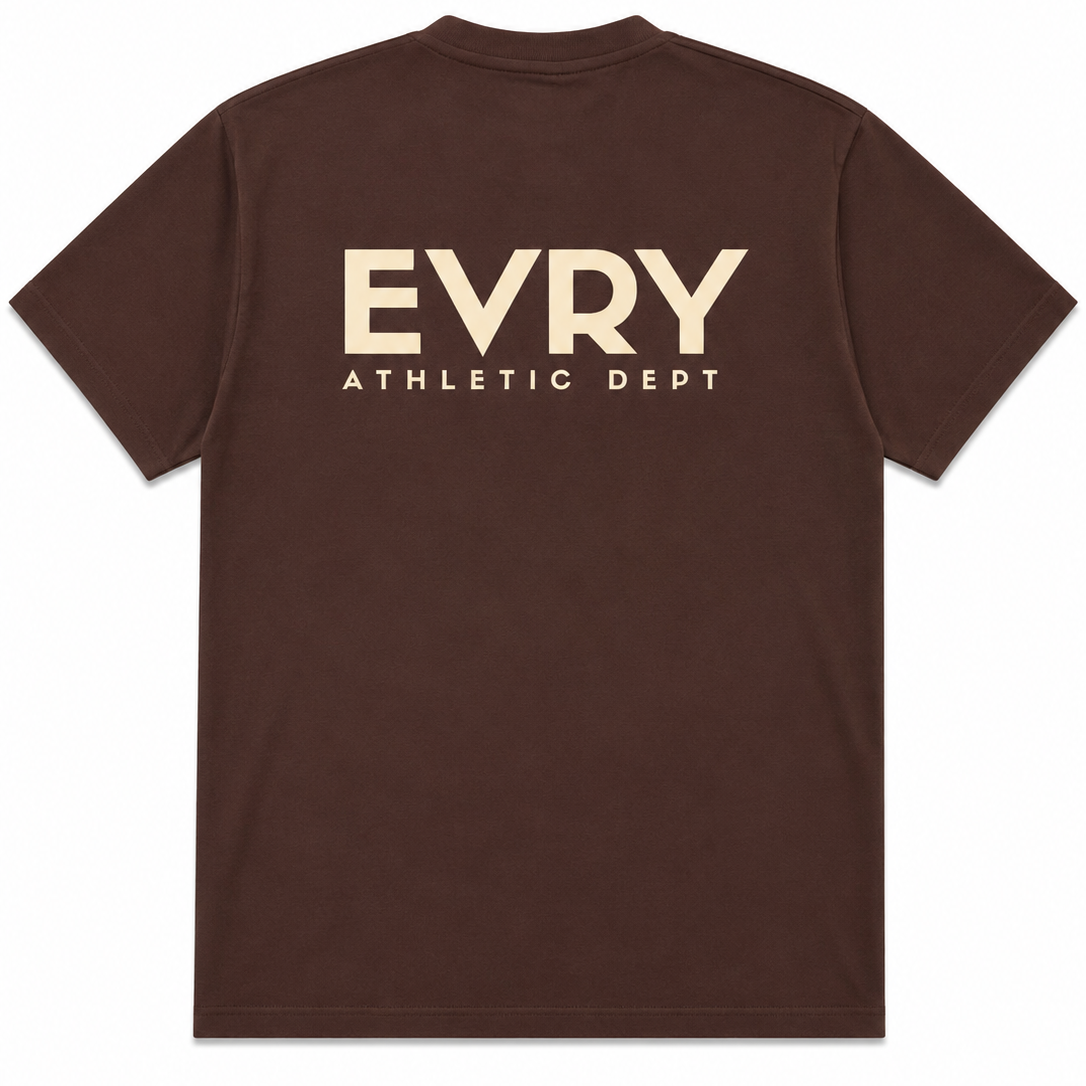 EVRY OVERSIZED TEE - MOCHA